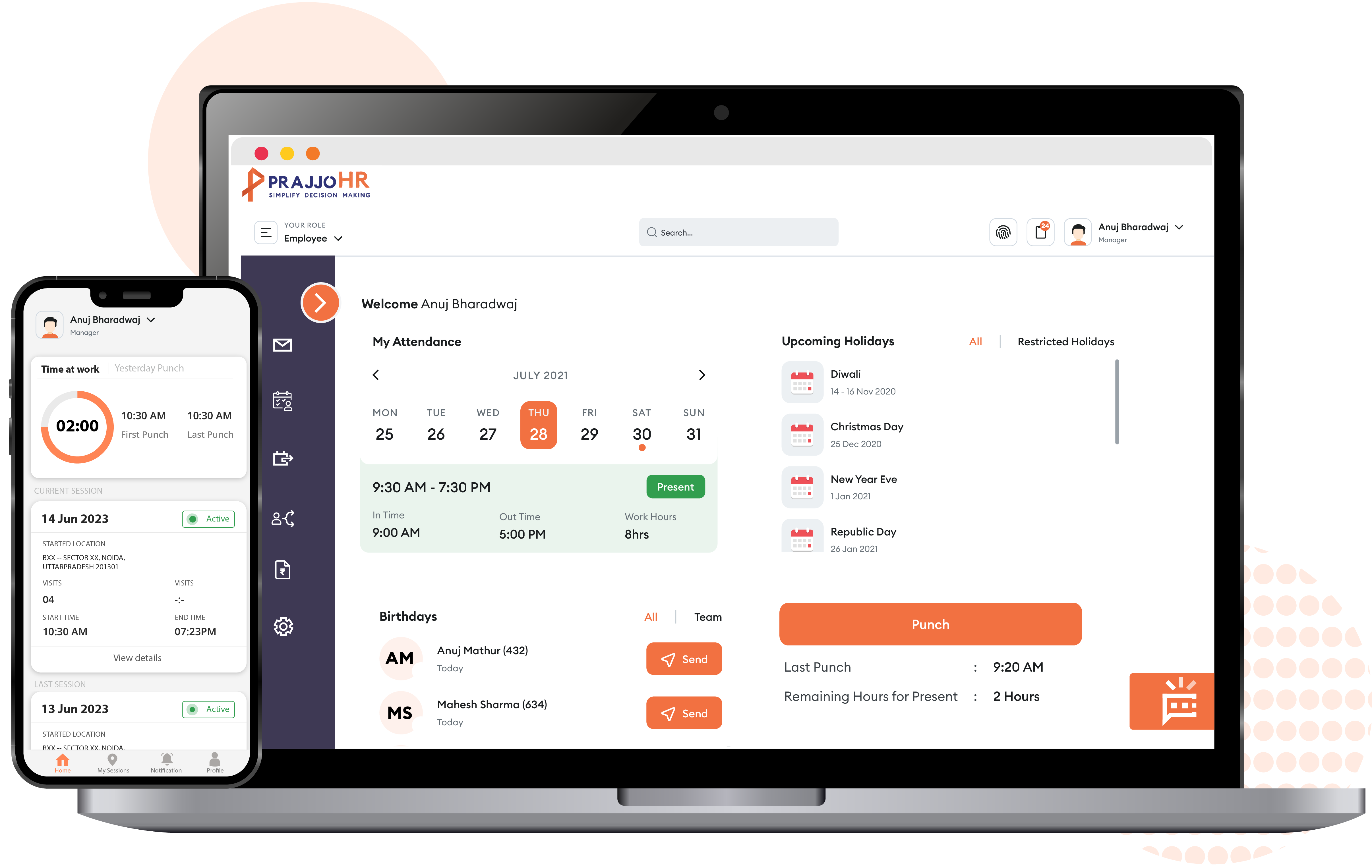 HR Dashboard