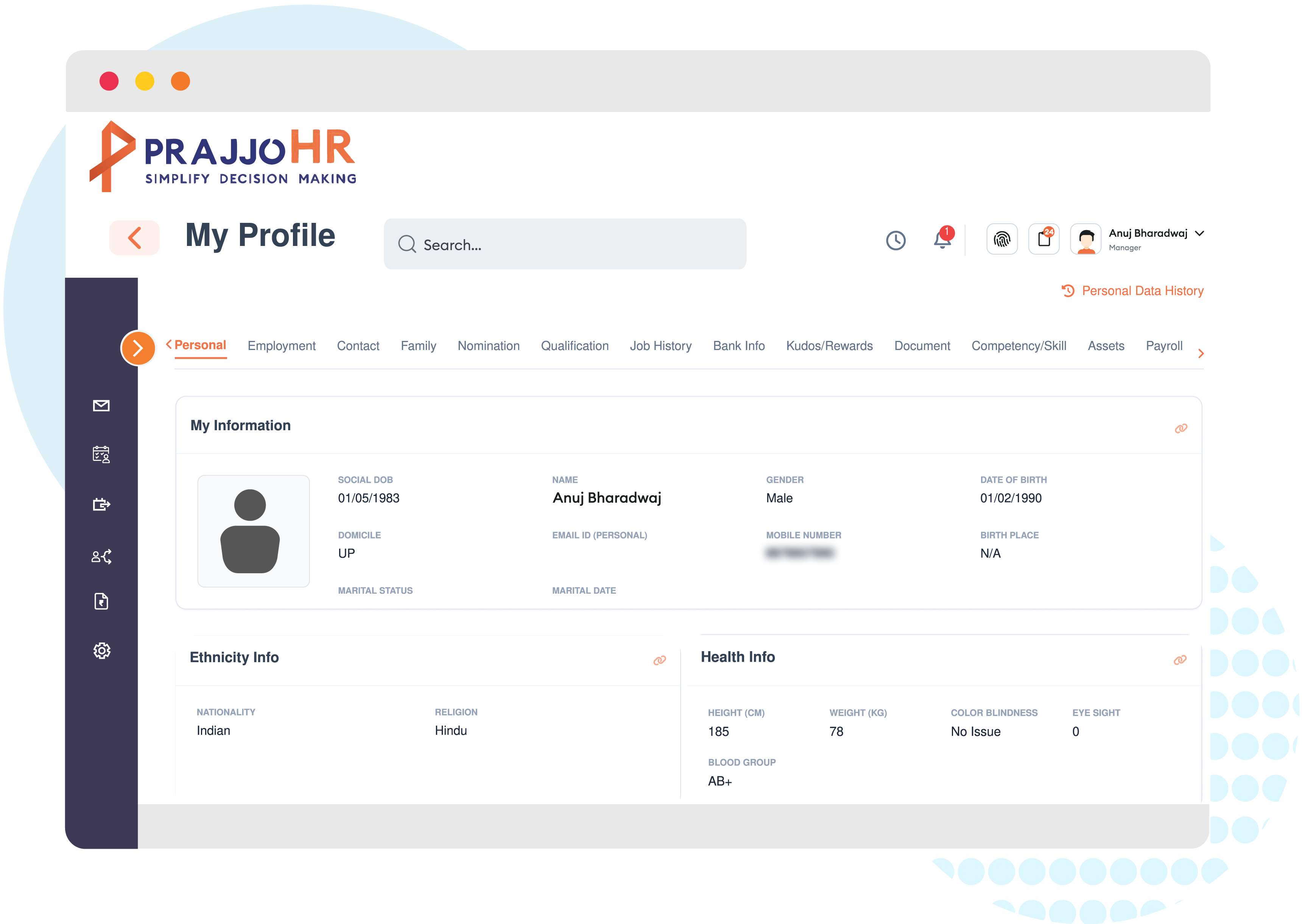 HR Dashboard