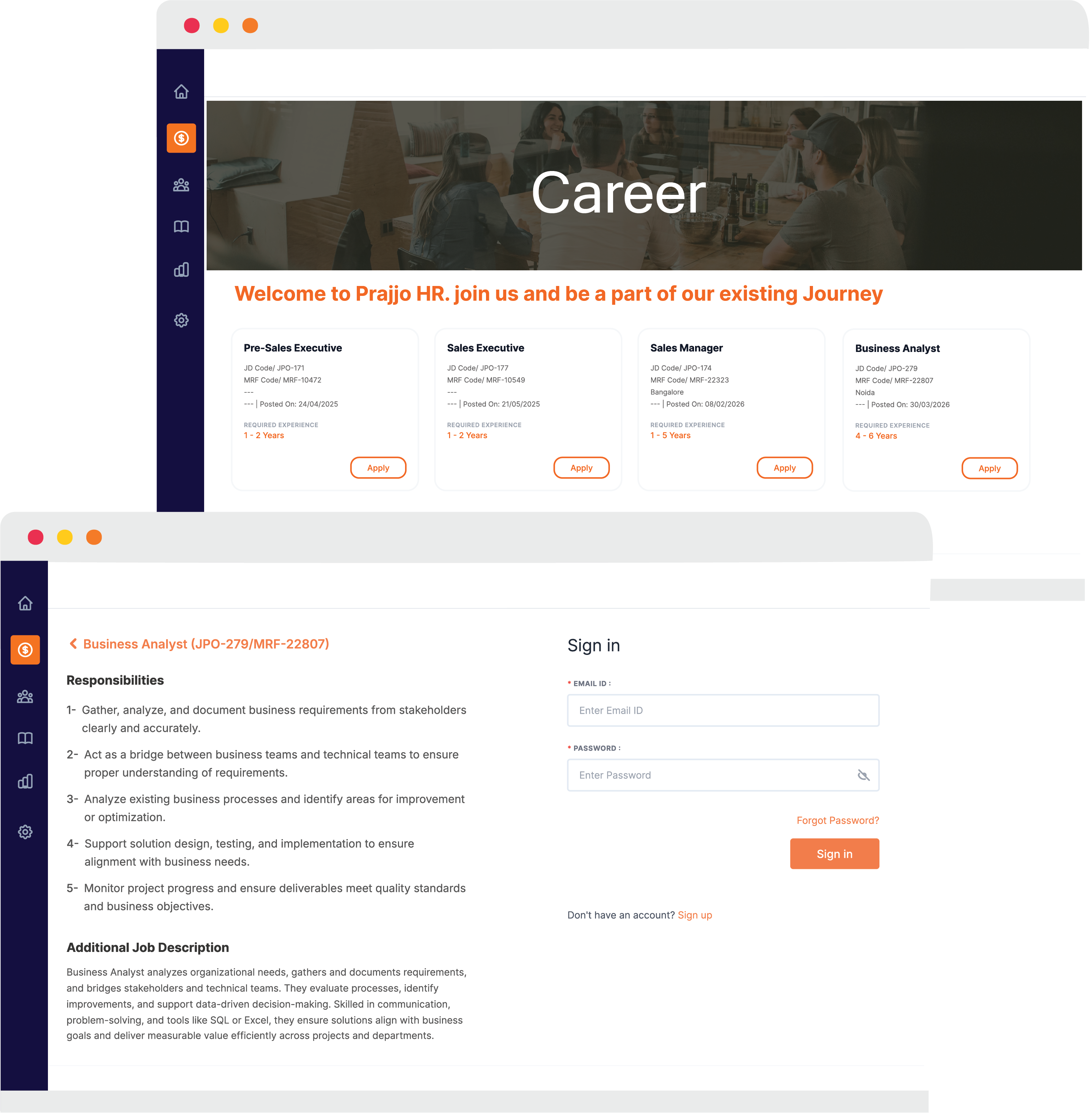 HR Dashboard