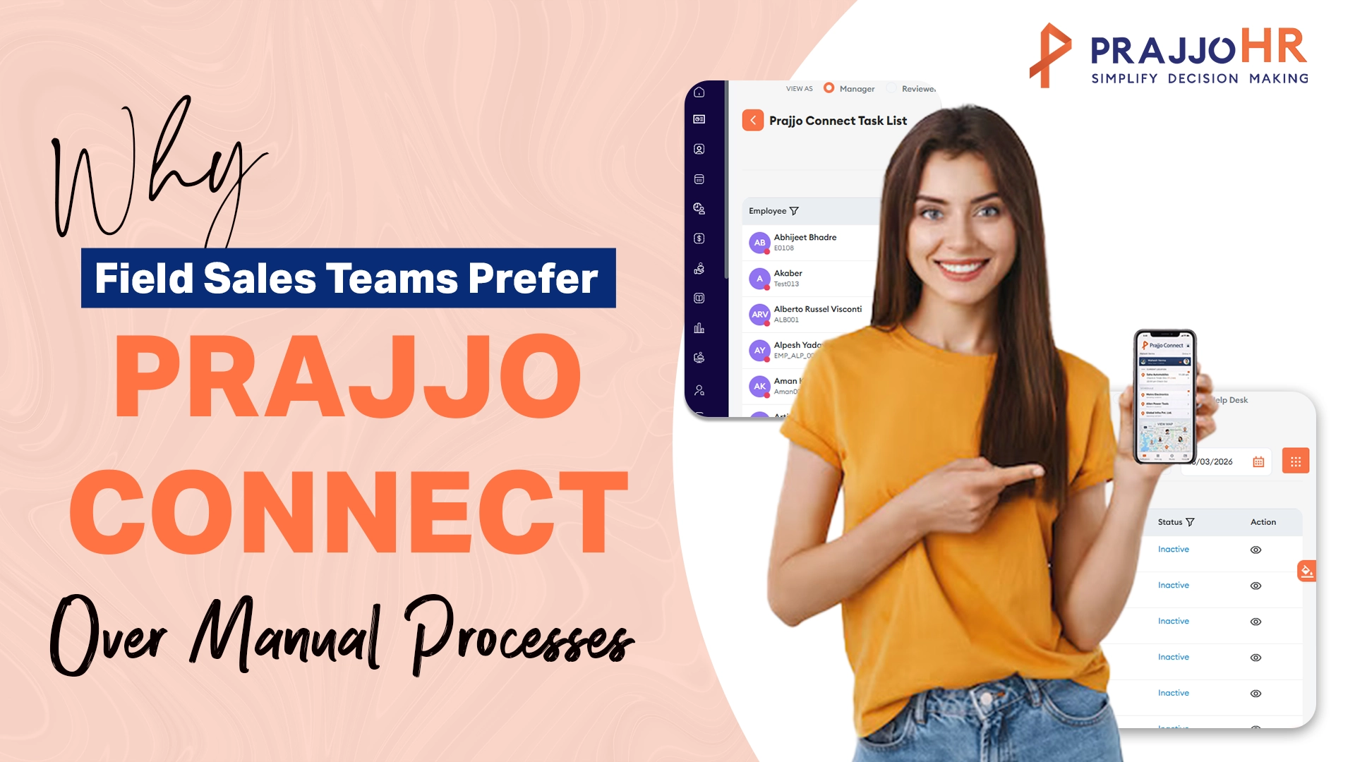 Why Field Sales Teams Prefer Prajjo Connect Over Manual Processes